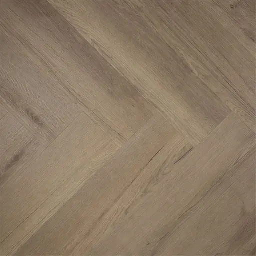 Brede visgraat Spekkoek PVC vloer van Douwes Dekker