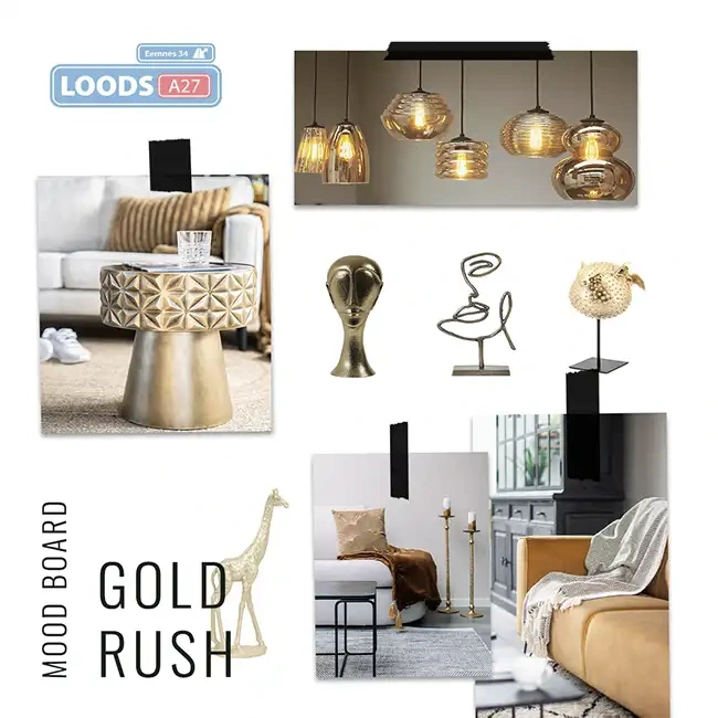 Moodboard goldrush