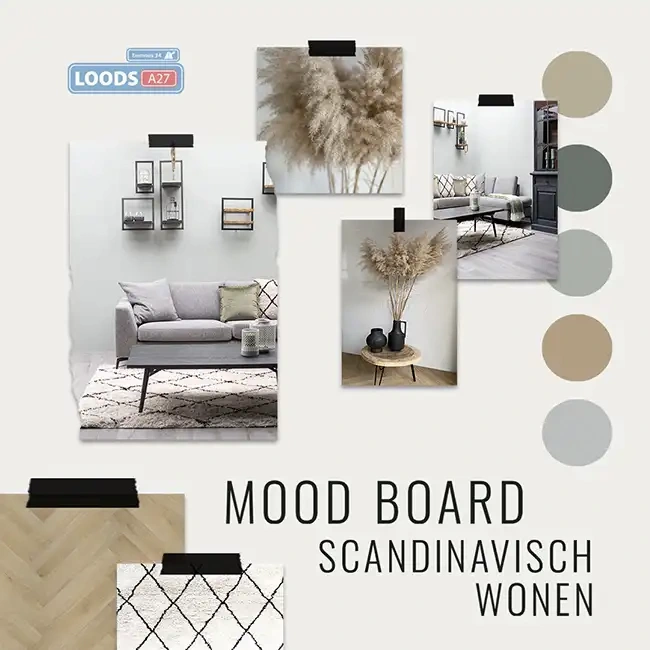 Moodboard Scandinavisch wonen