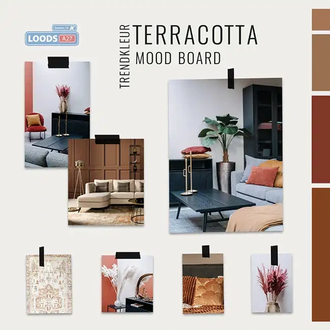 Moodboard terracotta