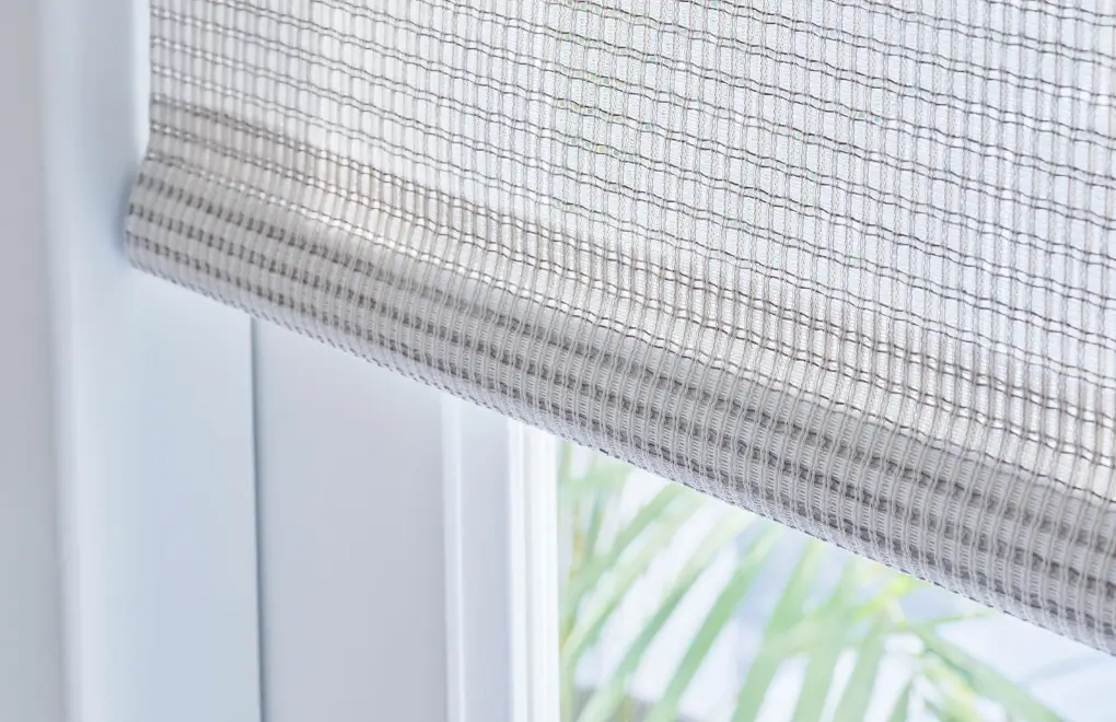 Bece rolgordijnen in de kleur Beige Wicker